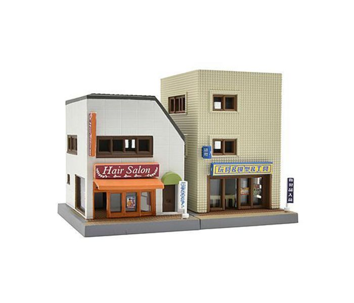33097 Hair Salon & Model Shop Buildings Set A3