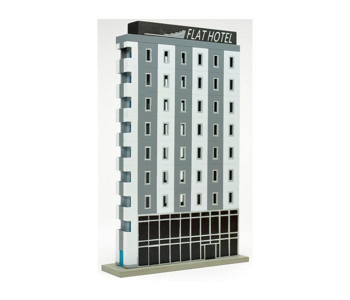 30109 Flat Hotel Thin Type Building B