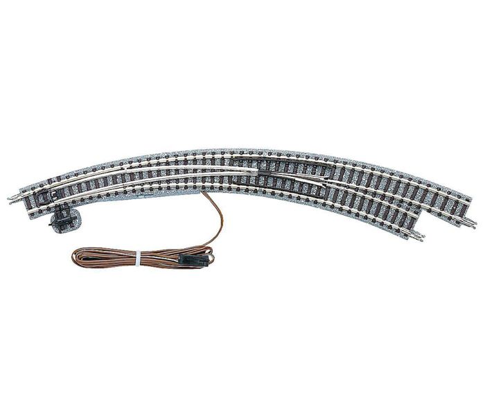 1278 Electric RH Curved Turnout 12-1/2 & 11'' Radius 45 Deg