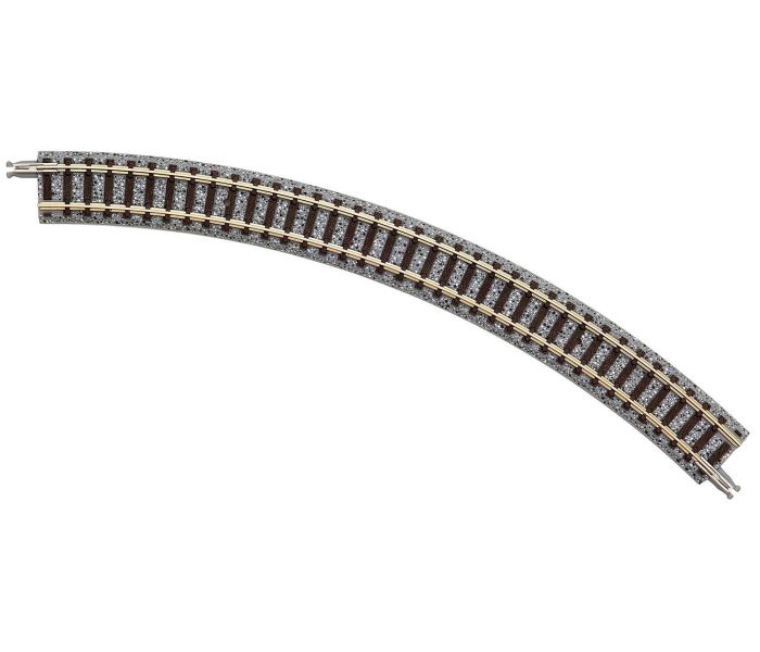 1855 Curved Track 9-9/16'' Radius 45 Degree (4)