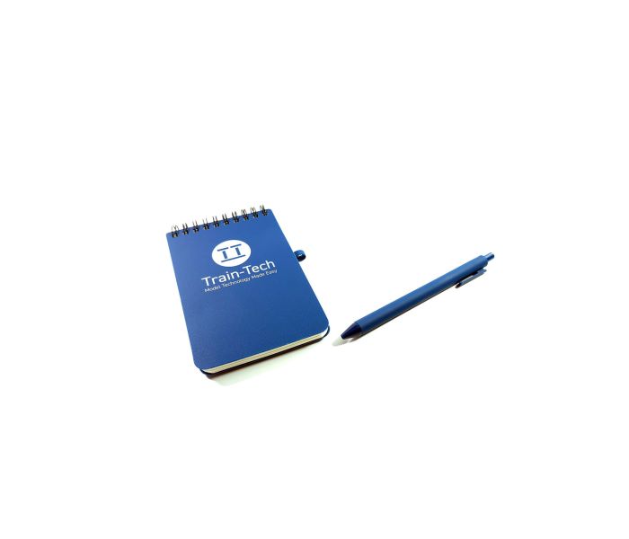 Train Tech Notepad & Pen