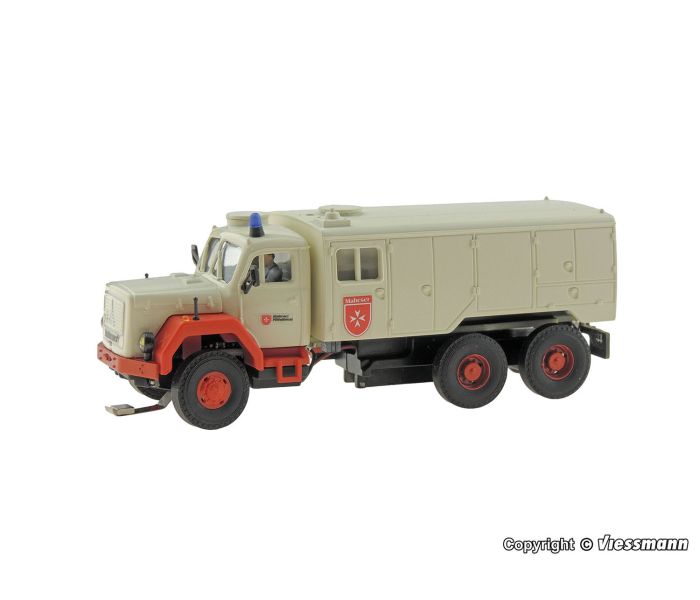 CarMotion Magirus Deutz 3 Axle Vehicle Malteser