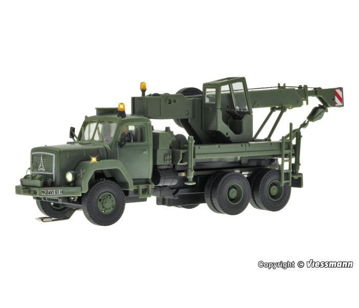 CarMotion Magirus Deutz 3 Axle Recovery Crane Military