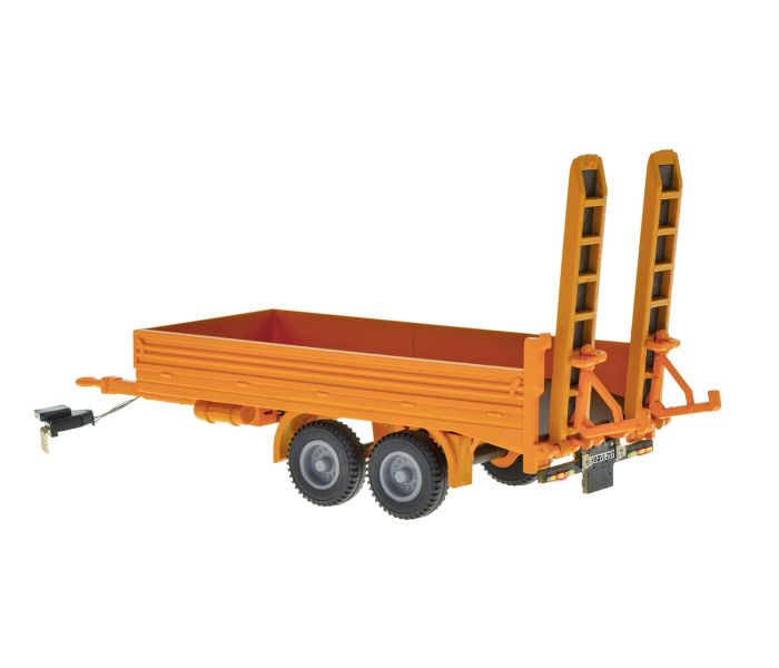 CarMotion Tandem Low Loader Trailer Orange