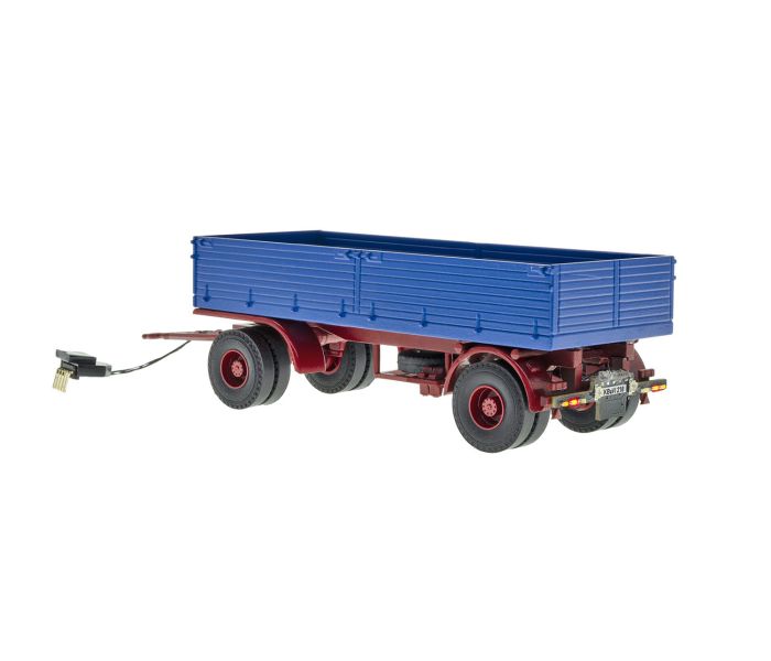 CarMotion 2 Axle Long Wheelbase Tipper Trailer Blue