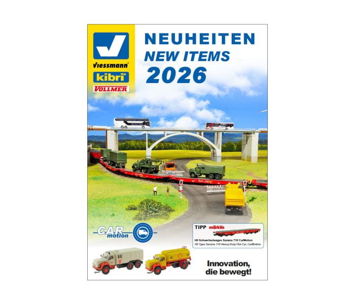 Viessmann/Vollmer/Kibri New Items Leaflet 2026