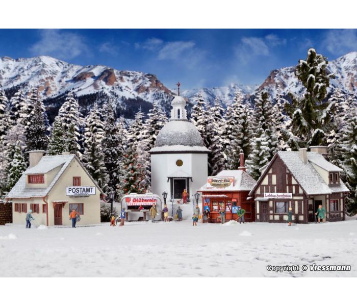 Christmas Village with Lighting Kit