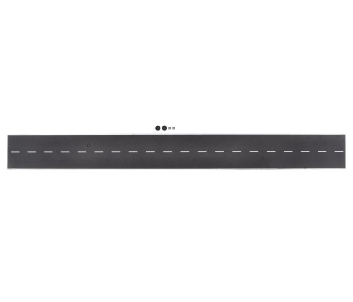 Stone Art Asphalt Street w/Groove for Magnetic Tape