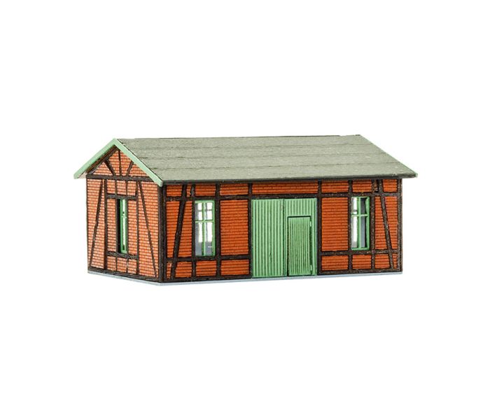 Workshop with Brick/Timber Facade Kit