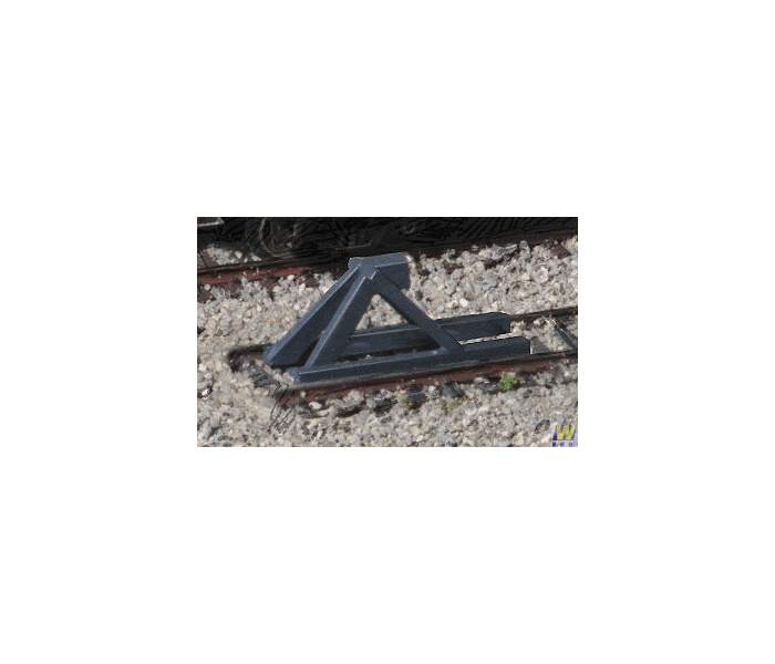 Dark Grey Track Bumpers 5pc (Pre-Built)