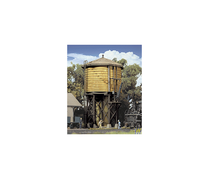 Wood Water Tank Yellow Ochre (Pre-Built)
