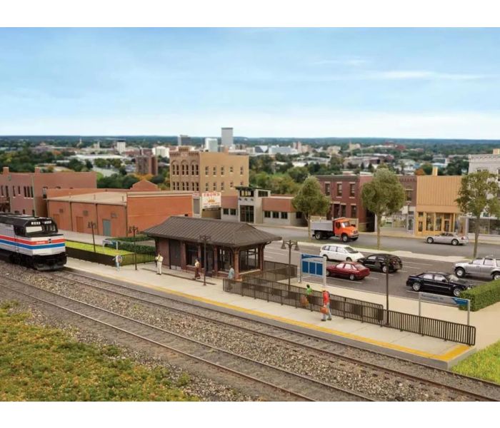 Amtrak Rural Station Kit