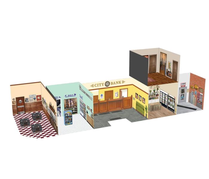 Spaces Merchant's Row I Interior Kit