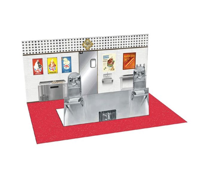 Spaces Vintage Dairy Queen Interior Kit