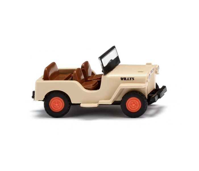 Willys Jeep CJ-3A Ivory Beige 1949-53