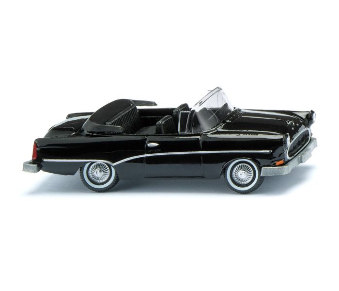 Opel Rekord P1 Cabriolet Black 1957-60