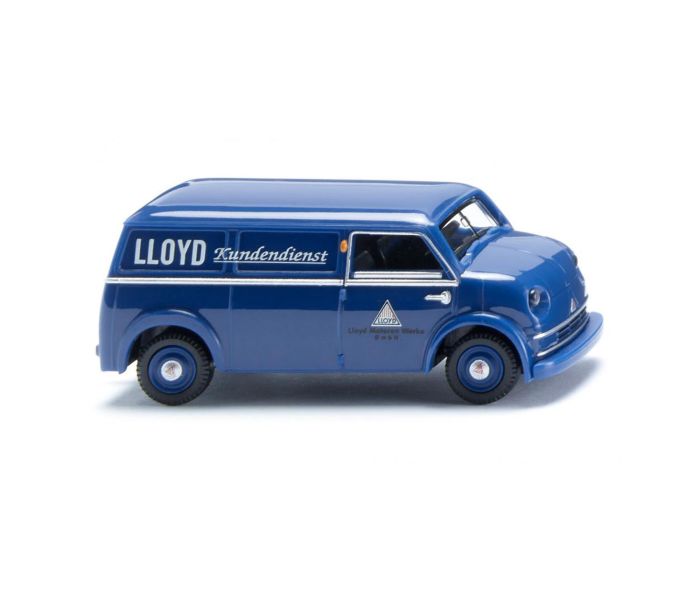 Lloyd LT 500 Box Van Lloyd Kundendienst Blue 1952-61