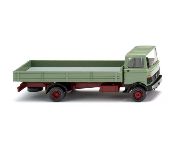 MB LP809 Flatbed Truck Light Green 1965-84