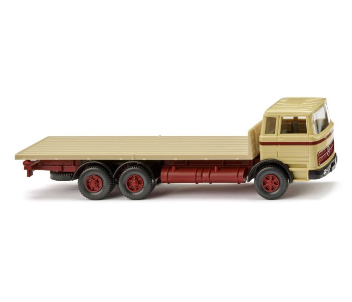 MB Flatbed Truck Green Beige 1963-67
