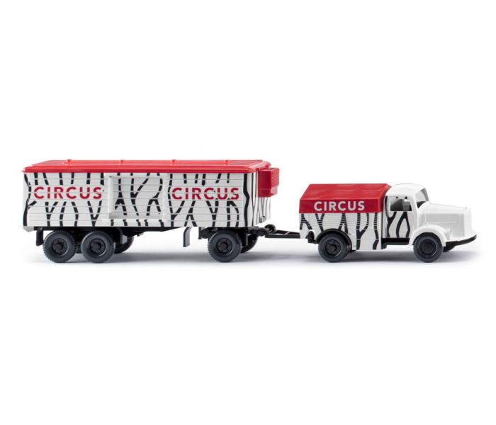 MB L 3500 Heavy Duty Truck & Trailer Circus 1950-59