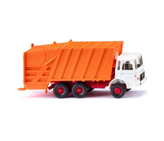 MAN Garbage Truck White/Orange 1967-72