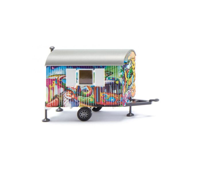 Site Trailer Graffitied 1967-85