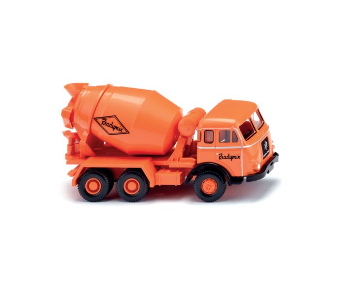Henschel Concrete Mixer Readymix Orange 1955-61
