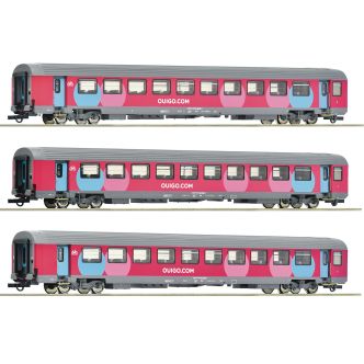 ROCO LE TRAIN SNCF TOMBEREAU A ESSIEUX CHARGEE DE BETTERAVES NBO