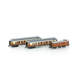 d*3様 HOBBY TRAIN　CIWL シンプロン エクスプレス ６両セット セットバラシ・Nゲージ】HOBBYTRAIN H22106 CIWL Simplon-Orient