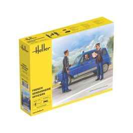 Heller 1/8  100RT Gendarmerie プラモデル French Gendarmerie Officers (1:24 Scale)-Heller-82751 | Gaugemaster