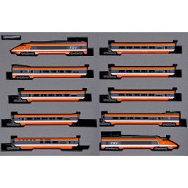 SNCF TGV Sud-Est 10 Car Special Edition Set IV-Kato-10-2134