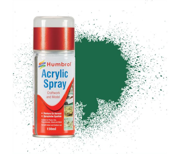 No 30 Dark Green Acrylic Modellers Spray (150ml)