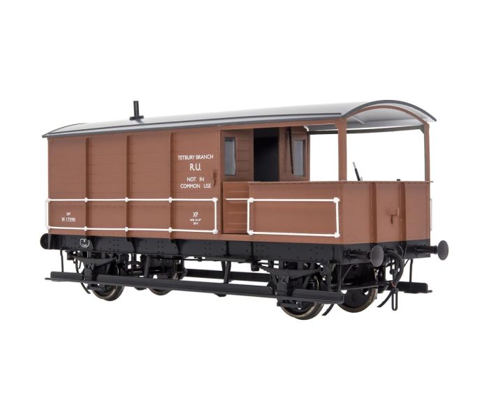 Toad 20t Brake Van (Diagram AA21) GWR Bauxite W17390
