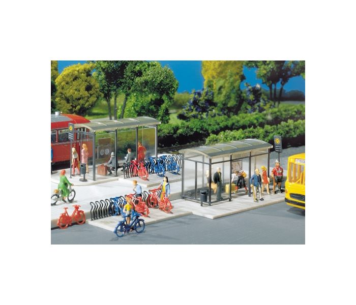 Modern Bus Stops Kit VI