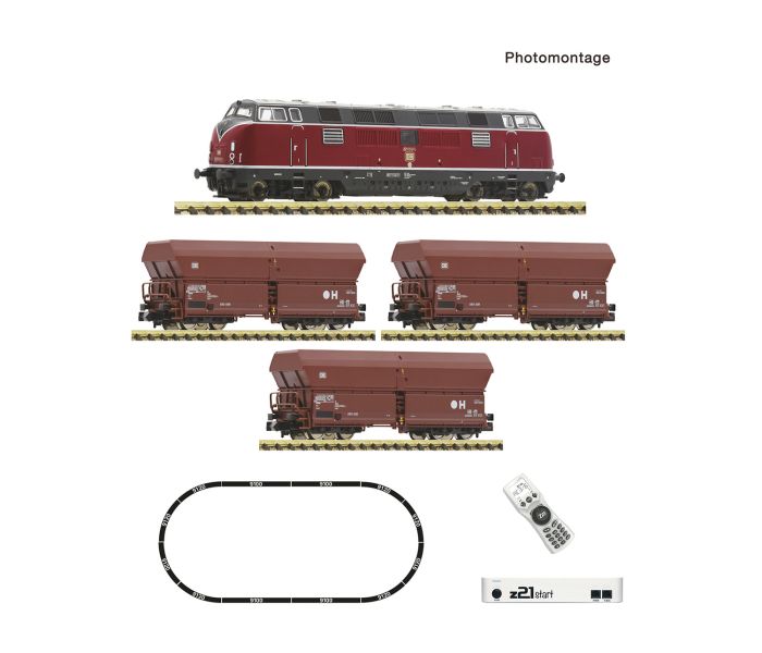 DB BR221 Diesel Freight Starter Set IV (DCC-Fitted)