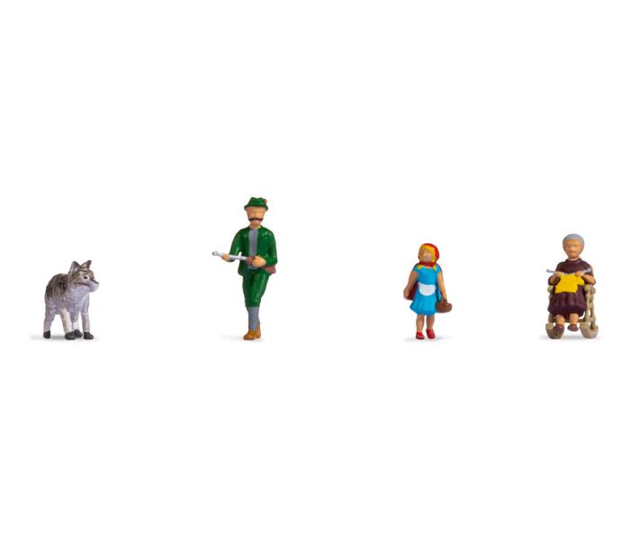 Little Red Riding Hood & The Big Bad Wolf Figure Set
