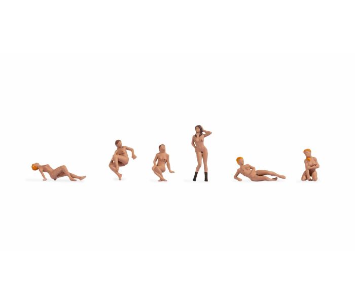 Nude Models (6) Figure Set