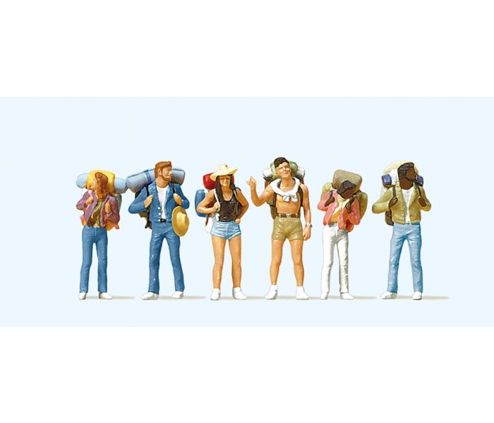 Young Backpackers (6) Exclusive Figure Set