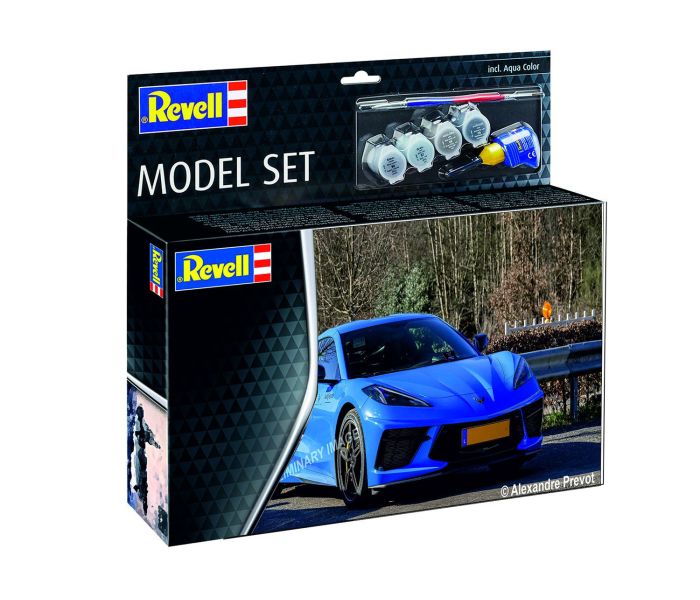 Corvette C8 Coupe Model Set (1:24 Scale)