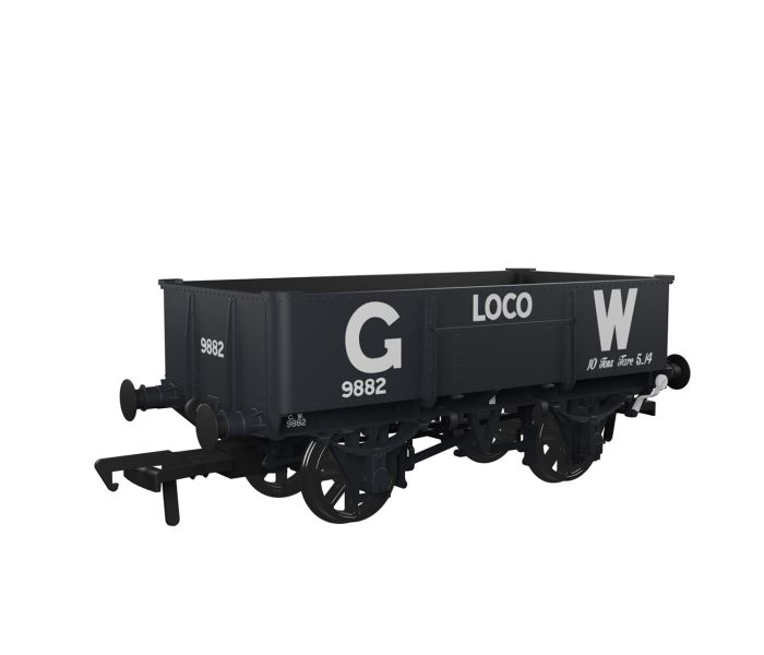N19 Loco Coal Wagon G W Loco Black 9882