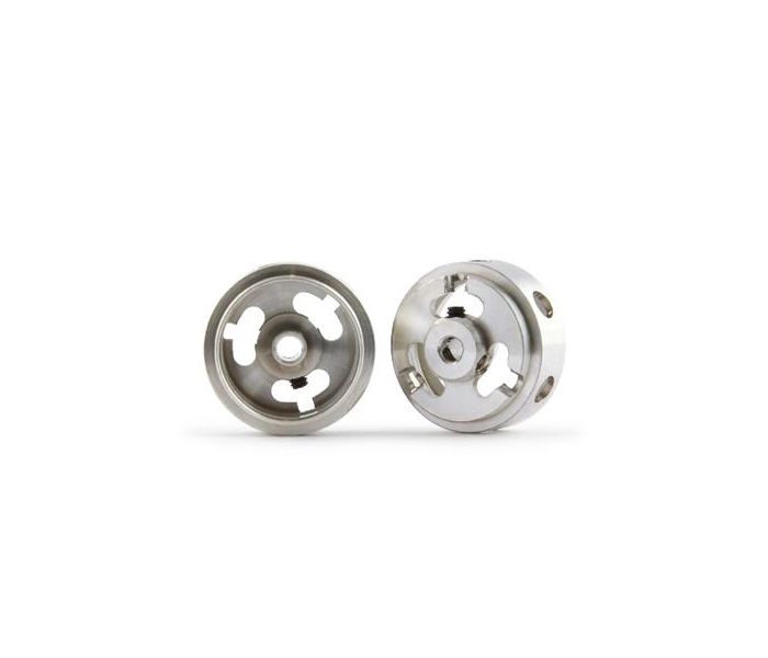 Mg 16.9x8.2x1.5mm Hollow Wheels M2 Grub 0.78g (2)