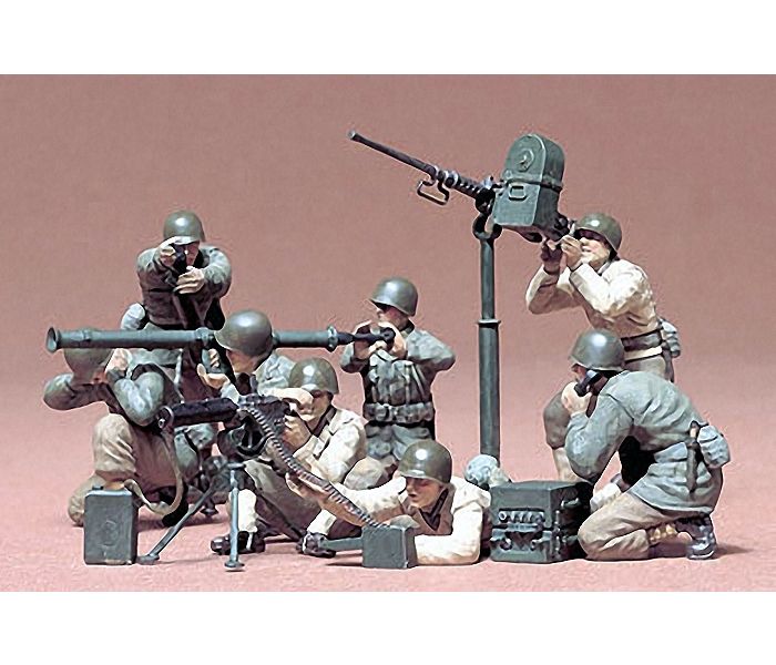 US Gun & Mortar Team (1:35 Scale)