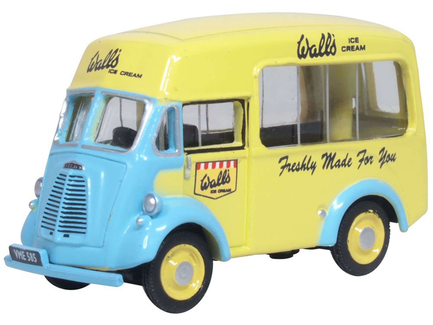 Oxford Diecast Morris J Type Ice Cream Van Walls OD76MJ012 OO Gauge