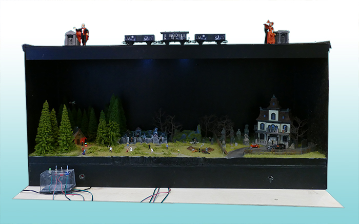 Build a Haunted House Diorama