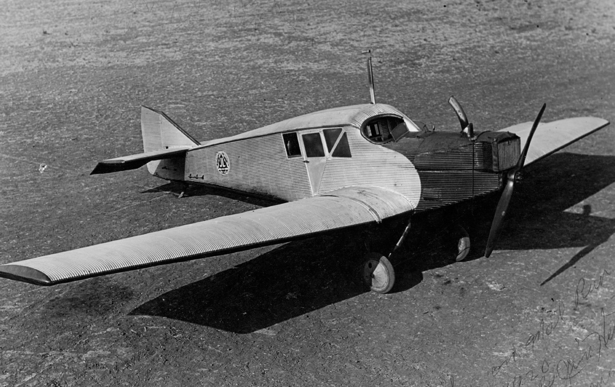 Junkers F13 - The World's First All-Metal Commercial Aircraft.