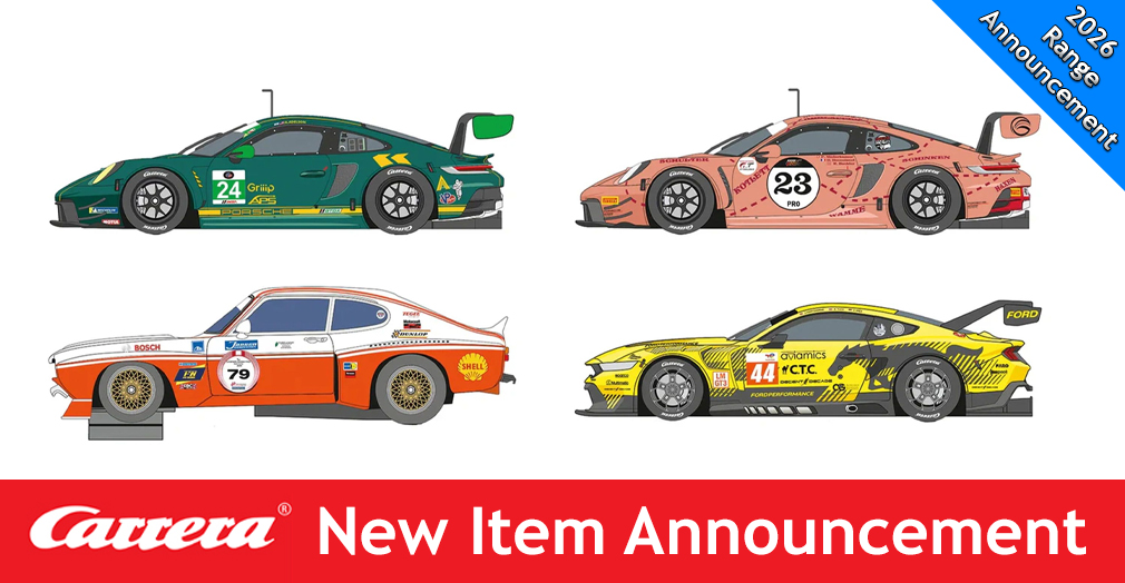 Carrera 2026 Range Announced