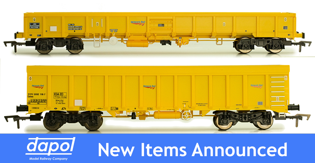 Dapol Announce New OO Scale IOA & JNA Wagons