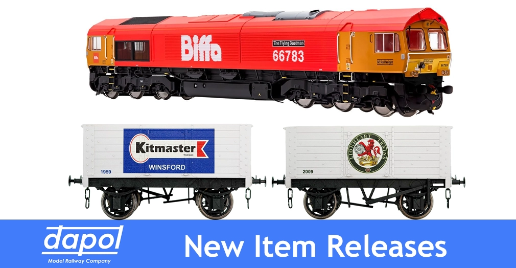Dapol O Scale Releases: August to September 2026