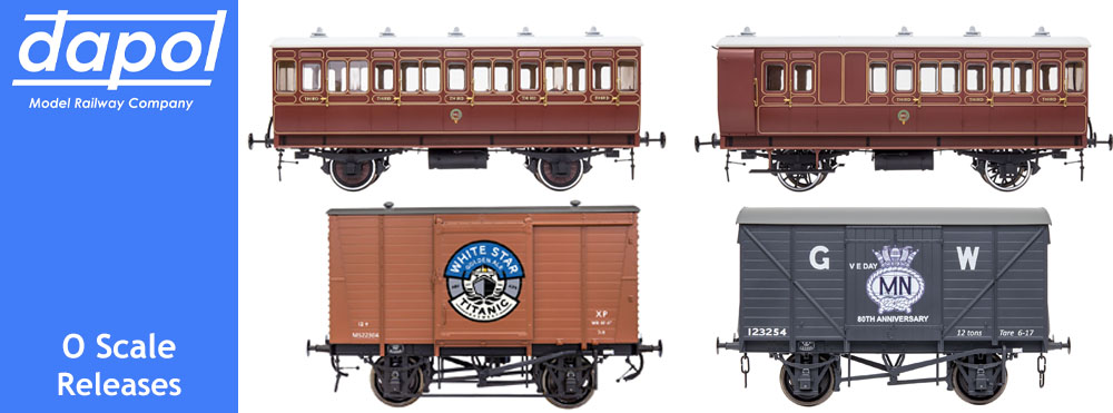 Dapol O Scale Releases: May to June 2025