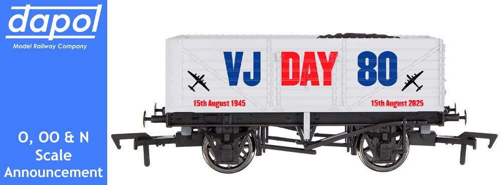 Dapol Announce VJ Day Commemorative Wagons
